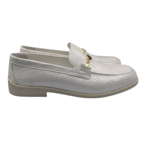 Arbiter Shoe Print Coco White