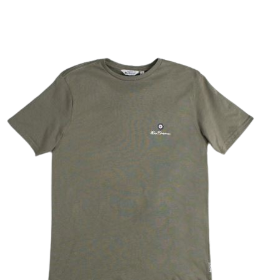 Ben Sherman Essential Crew Neck Tee - Olive