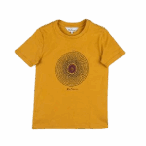 Ben Sherman Kids Sound Waves Tee Dijon