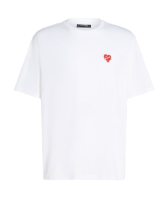 Karl Lagerfeld Heart T-Shirt White
