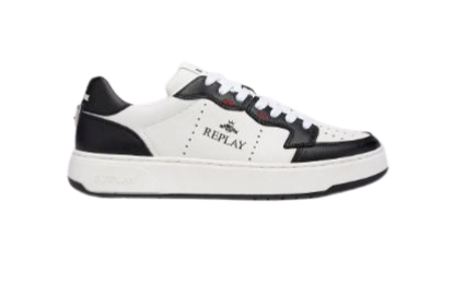 Replay Kai Action Sneaker Black White