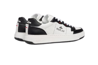 Replay Kai Action Sneaker Black White - Image 3