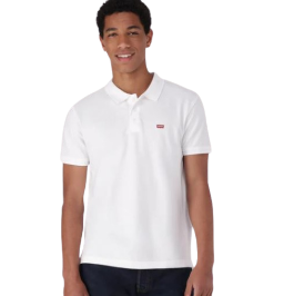 LEVI'S MEN'S HOUSEMARK POLO SHIRT - WHITE