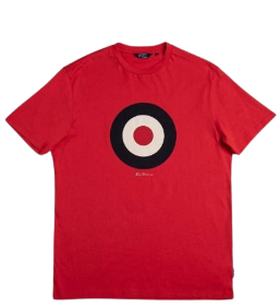 Ben Sherman Target T-Shirt Red
