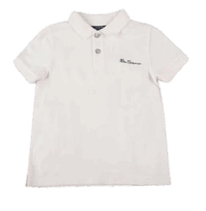 BEN SHERMAN BOYS BEN POLO S/S WHITE