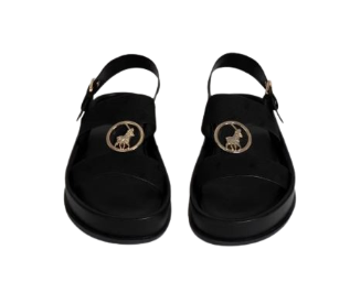 Polo Ladies Moulded Unit Trim Sandal Black - Image 3