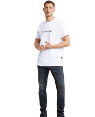 G-Star Raw G-Script T-Shirt White - Image 2