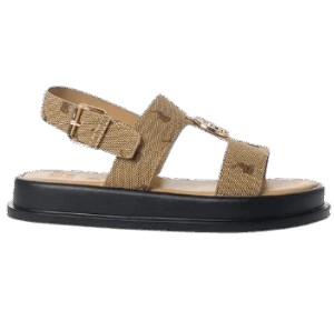 Polo Kids Moulded Trim Sandals Taupe