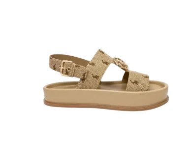 Polo Ladies Moulded Unit Trim Sandal Stone